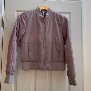 LuLu lemon bomber jacket size 6 worn once!